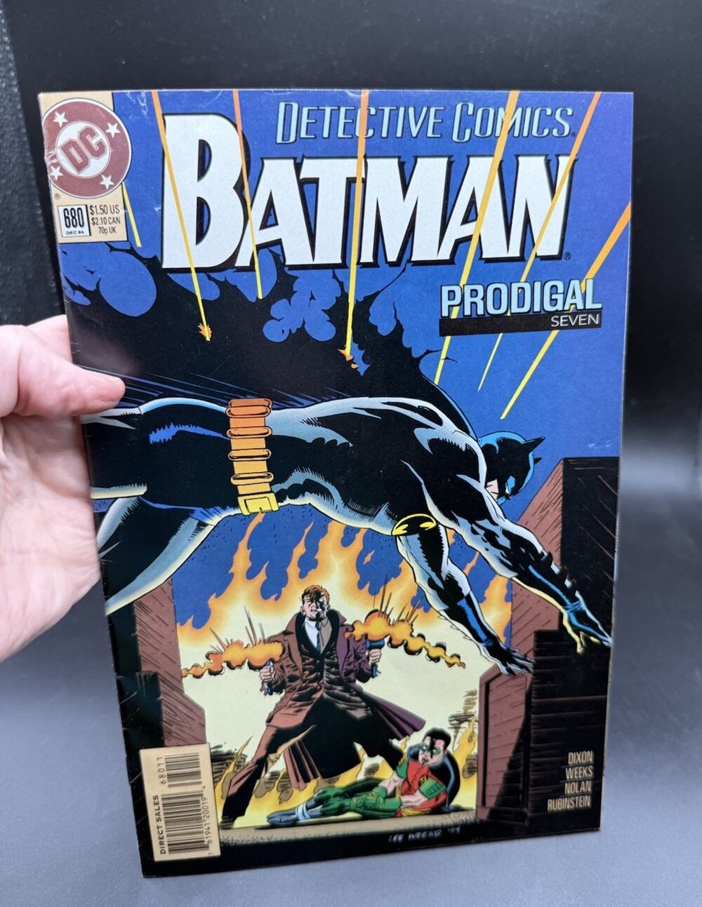 Detective Comics BATMAN #680 DC Comics PRODIGAL SEVEN 1994 Mint! Bag Board -C